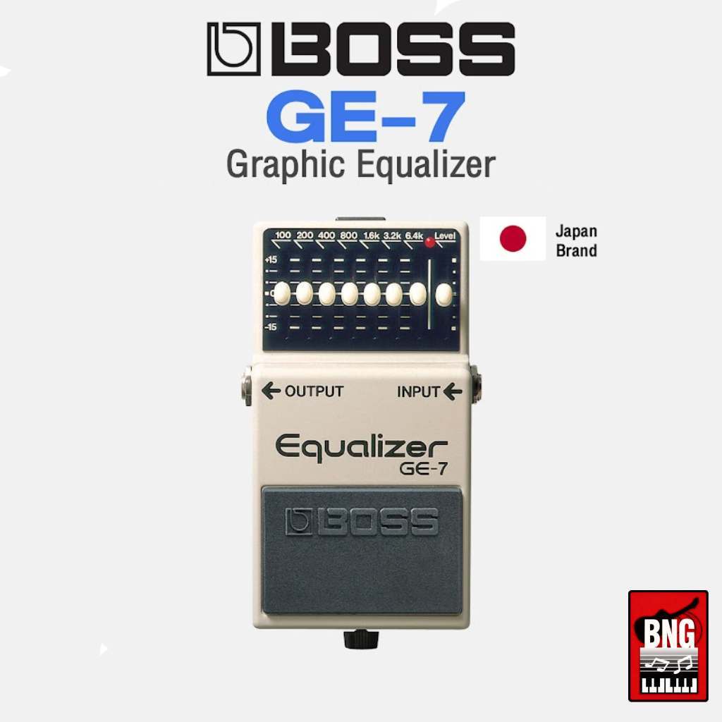 Boss GE-7 Equalizer เอฟเฟคกีตาร์