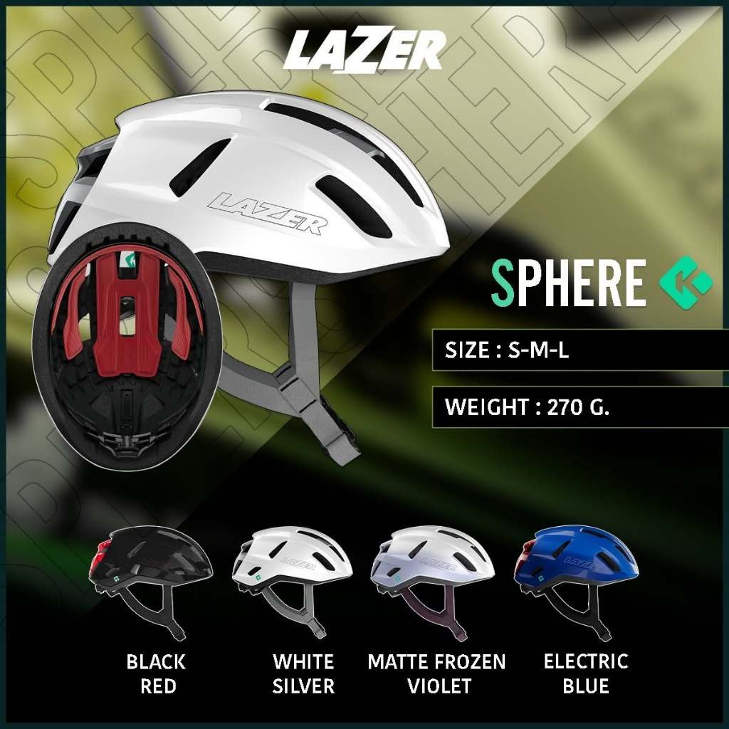 หมวกจักรยาน LAZER SPHERE KC New 2026 Sphere KinetiCore