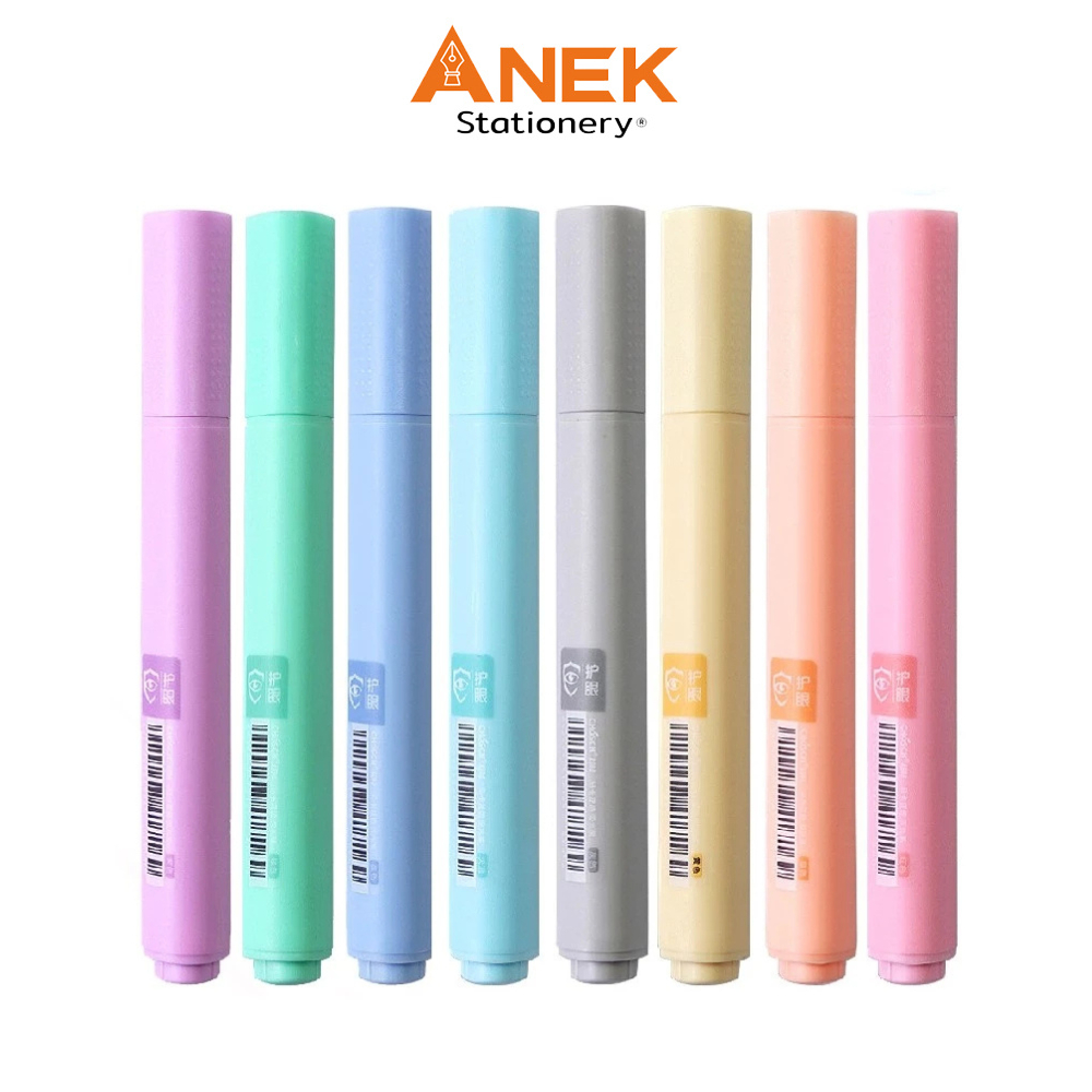 Chosch ปากกาไฮไลท์ 8สี โทนสีพาสเทล รุ่นCS-H716  เลือกสีได้ (จำนวน 1ด้าม)