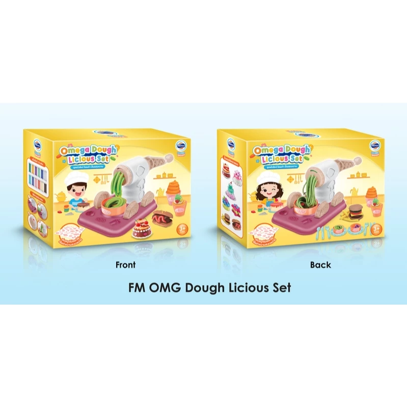 [Gift] Omega Dough Licious Set (ชุดแป้งโดว์ โอเมก้า ปั้นแสนหวาน) (สินค้าสมนาคุณงดจำหน่าย)
