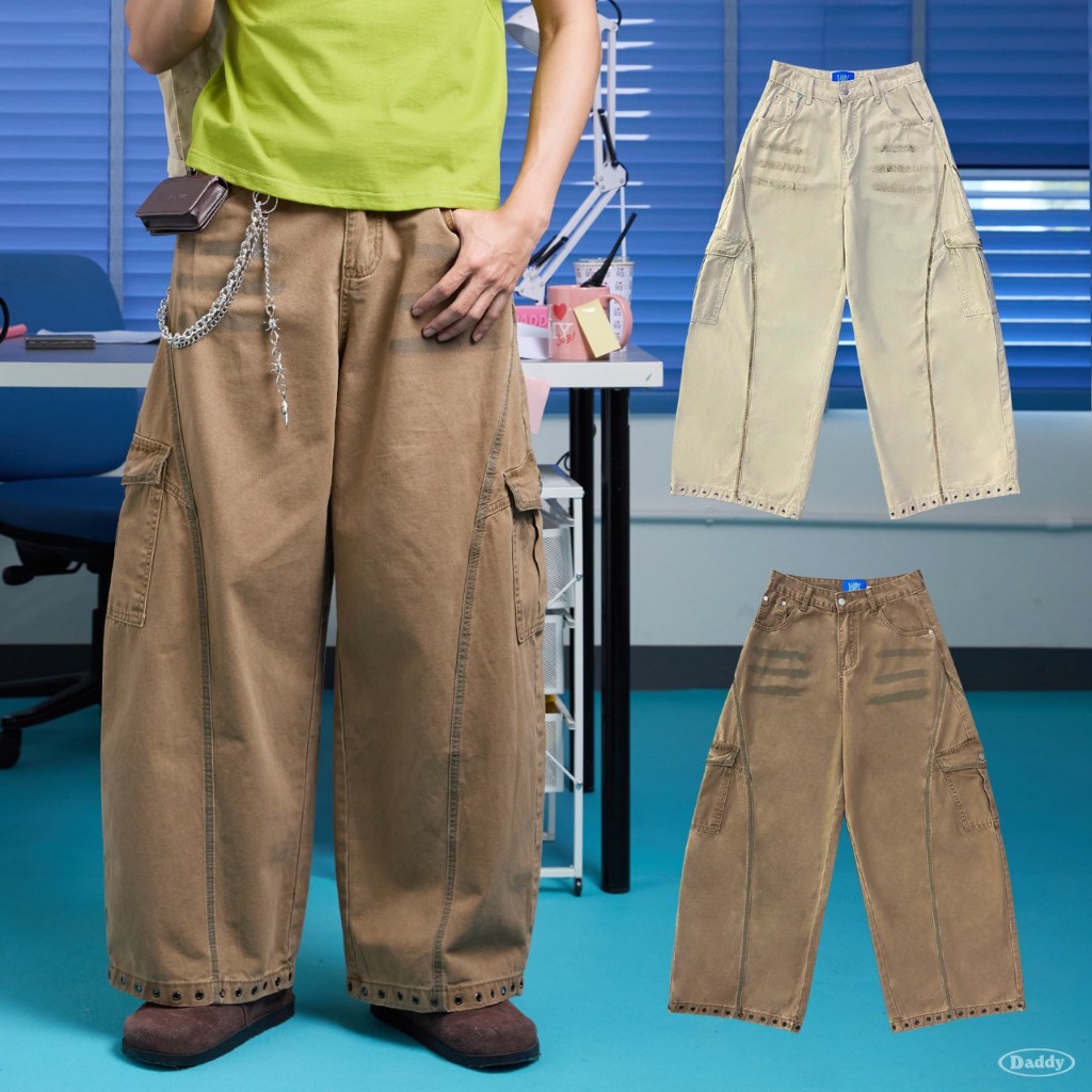 DADDYCLUB | Felix Denim Pants กางเกงยีนส์ทรง barrel สุดเท่