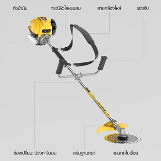 Maybuck Japan เครื่องตัดหญ้าเบนซิน 2 จังหวะ / GX-35 4 จังหวะ เครื่องตัดหญ้าไร้สายเครื่องตัดหญ้าน้ำมันเบนซิน