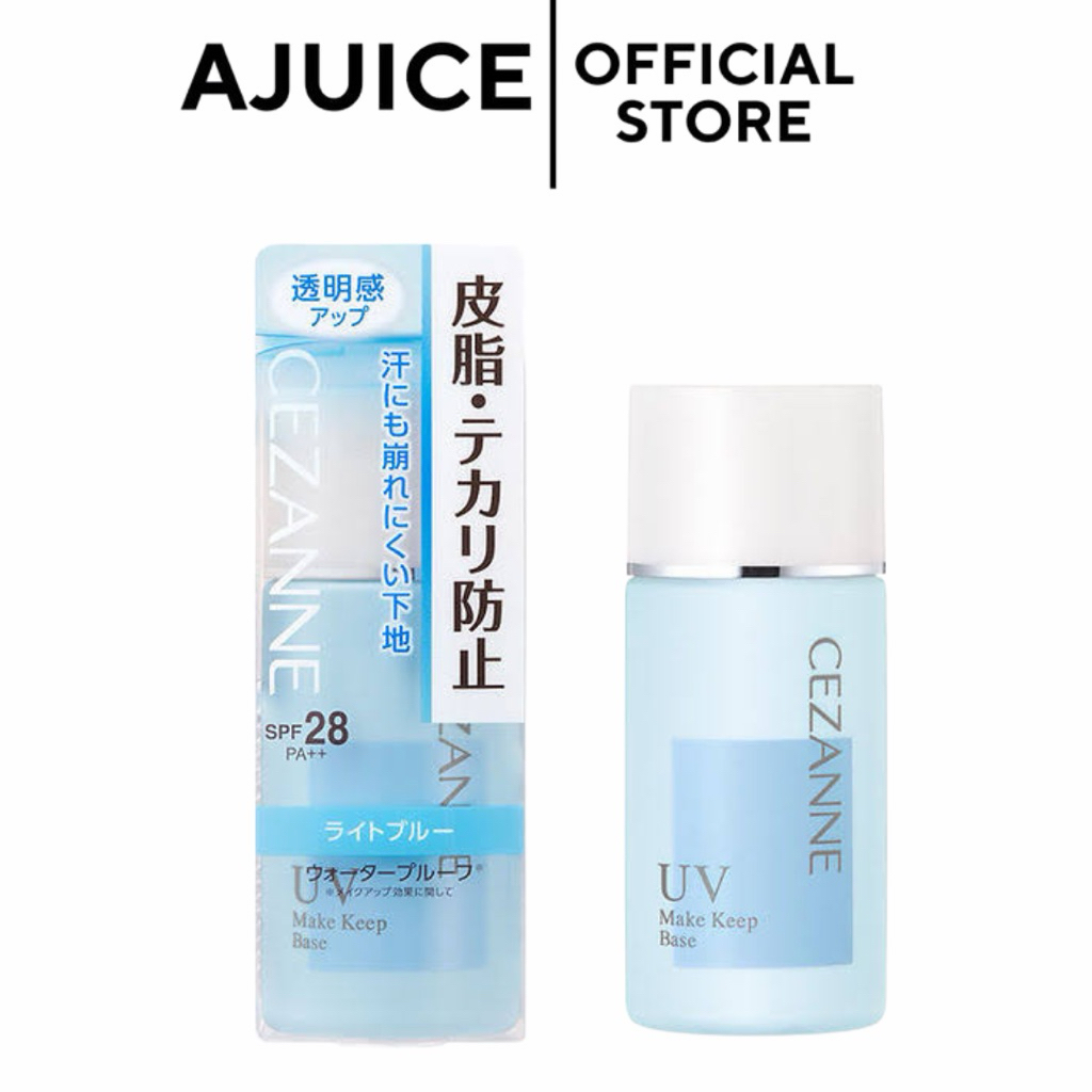 ขายดีในญี่ปุ่น🇯🇵💚 Cezanne Make Keep Base 30ml สีฟ้า