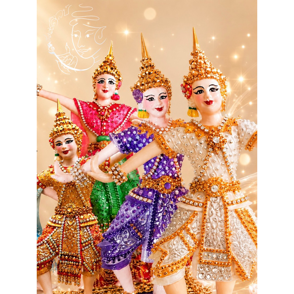 ตุ๊กตานางรำศาลพระภูมิ แก้บน รอรับสินค้า 3-7 วัน(สีพิเศษ)