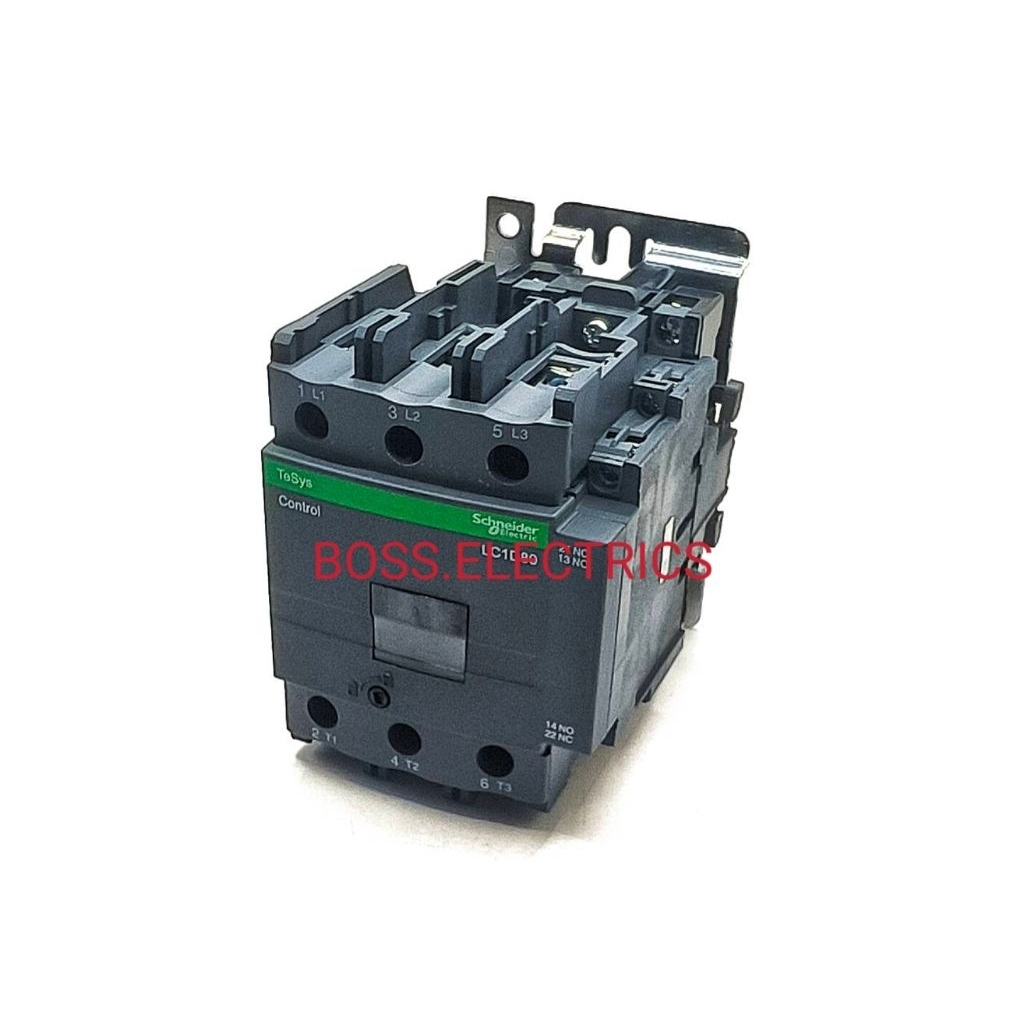 LC1D80 LC1D-80 LC1-D80 220VAC Magnetic Contactor LC1D80M7C   แมกเนติก คอนแทคเตอร์ 220Vac 50/60Hz