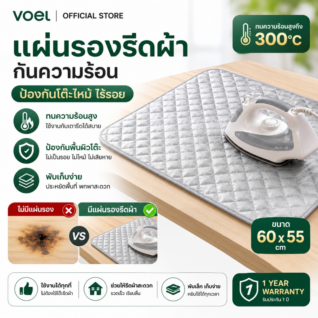 #จัดส่งฟรี #ผ้ารองรีด แผ่นรองรีด ผ้ารองรีดสะท้อนความร้อน แผ่นรองรีดสะท้อนความร้อน