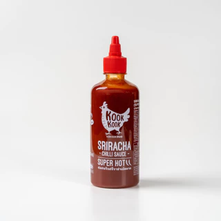 ซอสพริกศรีราชา สูตรเผ็ดมาก KOOK KOOK Sriracha Super Hot Sauce | 510 g.