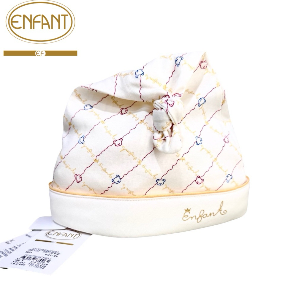 Enfant Gold New Collection หมวกเด็กอ่อน  ลายใหม่ สำหรับเด็กอายุ 3เดือน -12เดือน