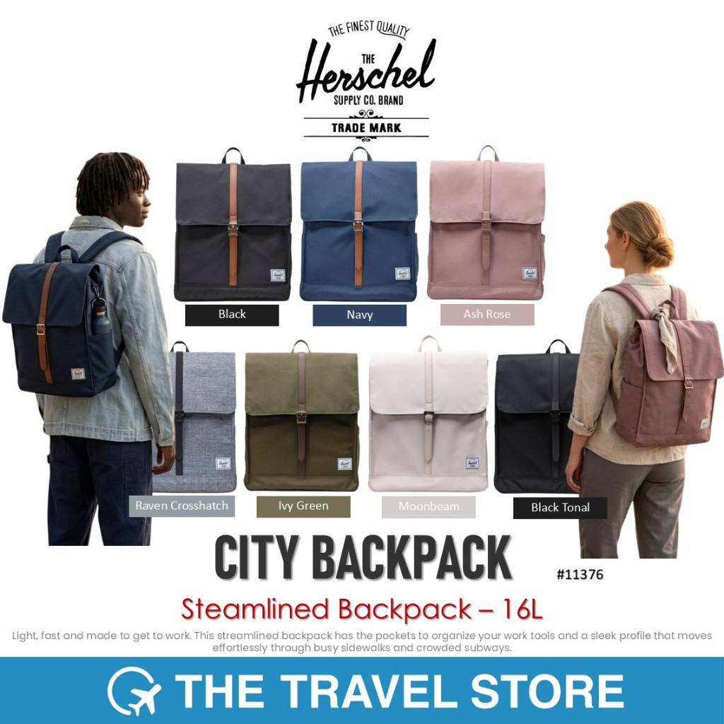 Herschel Supply CITY BACKPACK - 16L (11376)  กระเป๋าเป้ สะพายหลัง