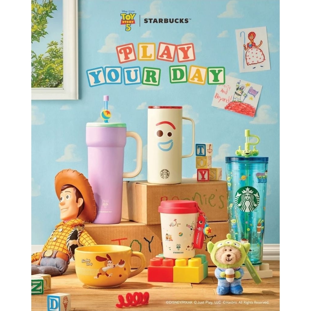 🌸🤍Starbucks Korea 2026 🍒🤍Toy Story พร้อมส่ง