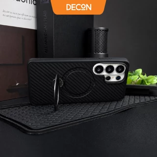 เคส Kevlar ลายเคฟล่า วงแหวน S26Ultra / S25Ultra / S24Ultra / ไอโฟน16-17 series