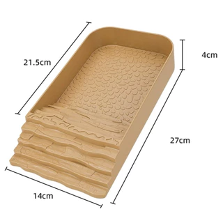 S5 ถาดน้ำใหญ่สำหรับเต่าบก [S5 27x14x4cm] เดินเข้ามากินน้ำ แช่น้ำ โดยเฉพาะเต่าซูคาต้า ต้องการแช่น้ำบ่อย