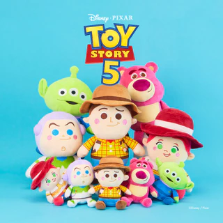 Disney Toy Story Plush & Keychain - ตุ๊กตาและพวงกุญแจทอยสตอรี่