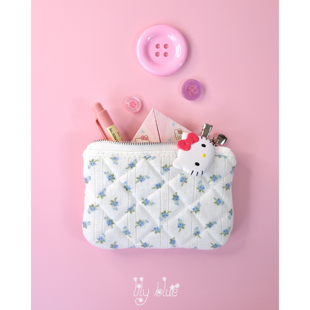 Lovelywhip coin purse ( 10 x 14 cm ) wallet / กระเป๋าใส่เหรียญเเละของจุ๊กจิ๊ก