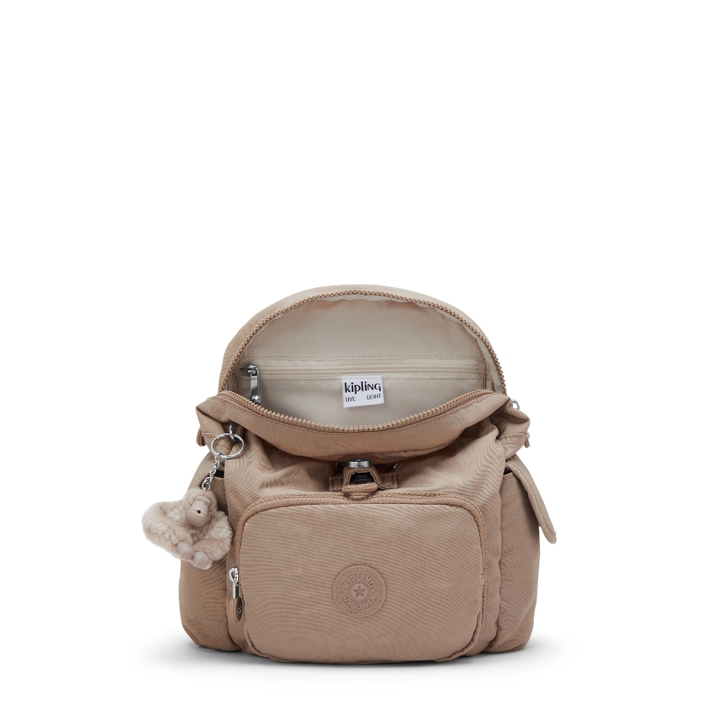 KIPLING حقيبة ظهر CITY PACK MINI — بيج — صورة 3