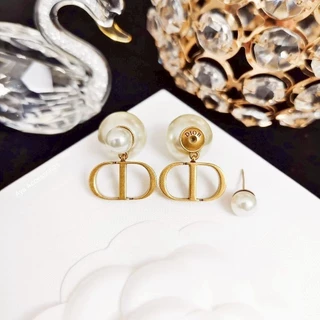 ต่างหู D งานสวย สินค้าพร้อมส่ง E034