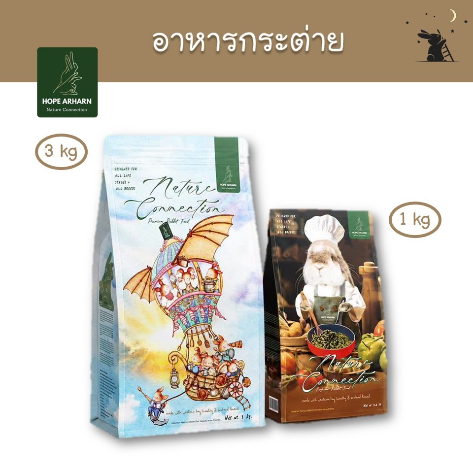 อาหารกระต่าย แบรนด์โฮ๊ป อาฮาล (Hope Arharn)