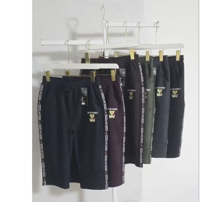 กางเกงผ้าเกาหลีขา7ส่วนตัวผ้ายืดกระชับใส่สบายเอวยางยืดฟรีไซต์มีเชือกรูดเอวใส่ทำงานอยู่บ้านหรือใส่เที่ยวก็สบายชิวชิวมากคะ