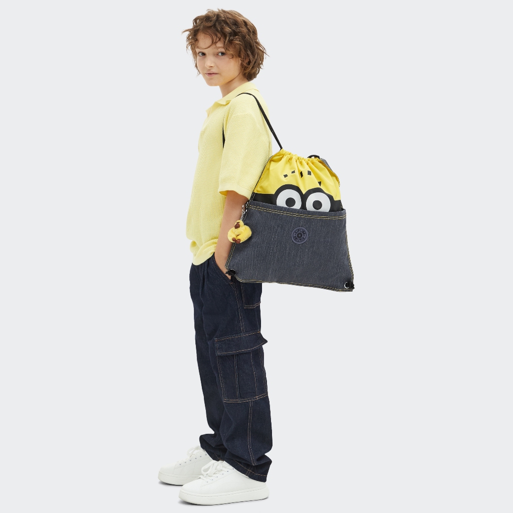 กระเป๋า Kipling รุ่น SUPERTABOO MINION JEANS BL,FQ