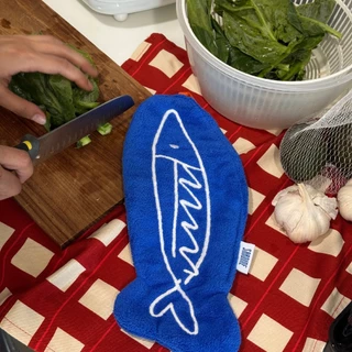 Sardine - ผ้าเช็ดมือ Hand Towel ลายปลา SARDINE