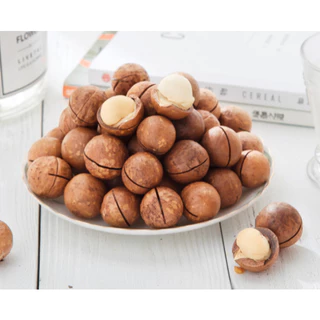 [โปร 1 แถม 1] แมคคาเดเมียอบ 500 กรัม | Roasted Macadamia Nuts | เม็ดใหญ่ มัน หอม กรอบ | ถั่วพรีเมียม