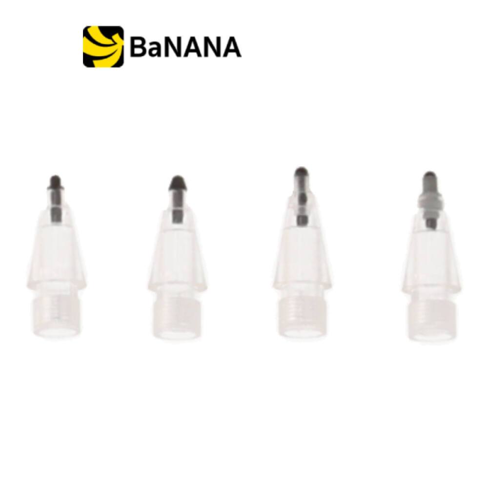 หัวปากกาไอแพด TECHPRO Apple Pencil Tips Gen1/2 soft needle rubber pencil nibs (4 pcs.) by Banana IT