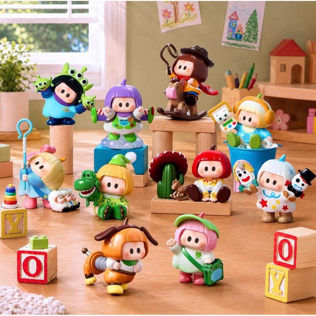 (พร้อมส่ง)[แยกตัว]กล่องสุ่มYoyo X Toy Story