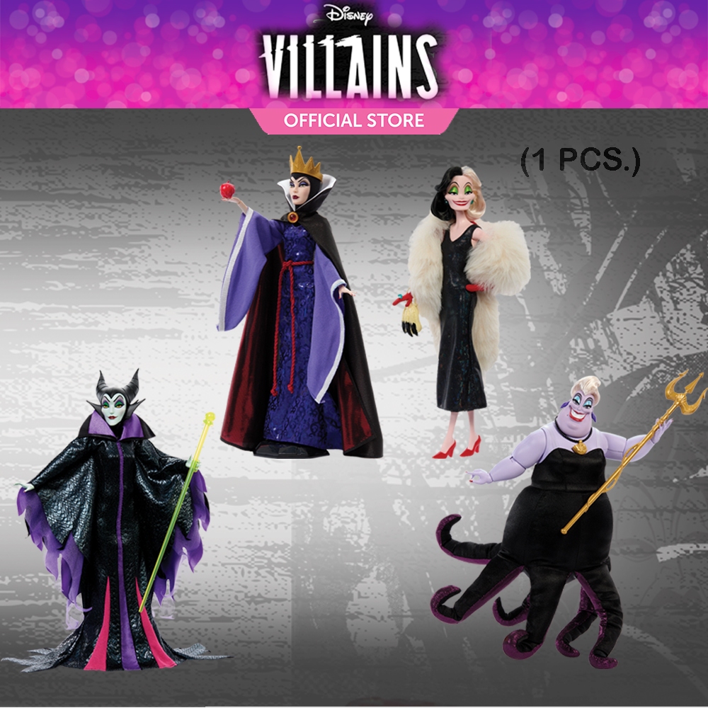 Disney Princess Collector Doll ดิสนีย์ คอลเลกเตอร์ ตุ๊กตา ตัวร้ายดิสนีย์ JLT53 JLT54 JLT55 JLT56 ID