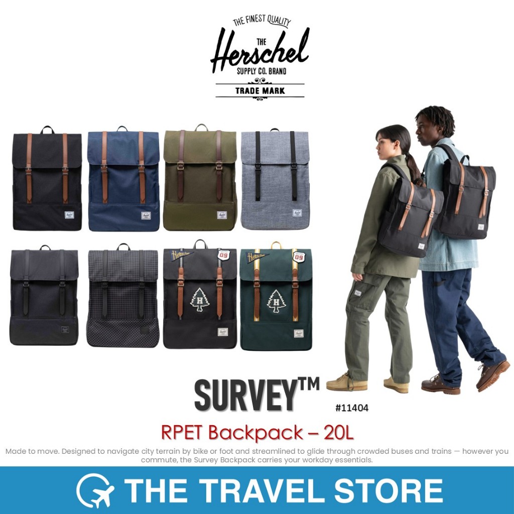 Herschel Supply SURVEY™ RPET Backpack - 20L (11404) กระเป๋าเป้ สะพายหลัง