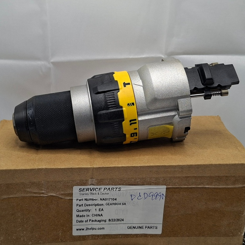 DEWALT อะไหล่ชุดเกียร์ พร้อมหัวจับดอก สว่านไร้สาย 20 โวลล์ รุ่น DCD999N DCD999T1 ( NA017104) ใช้ประก