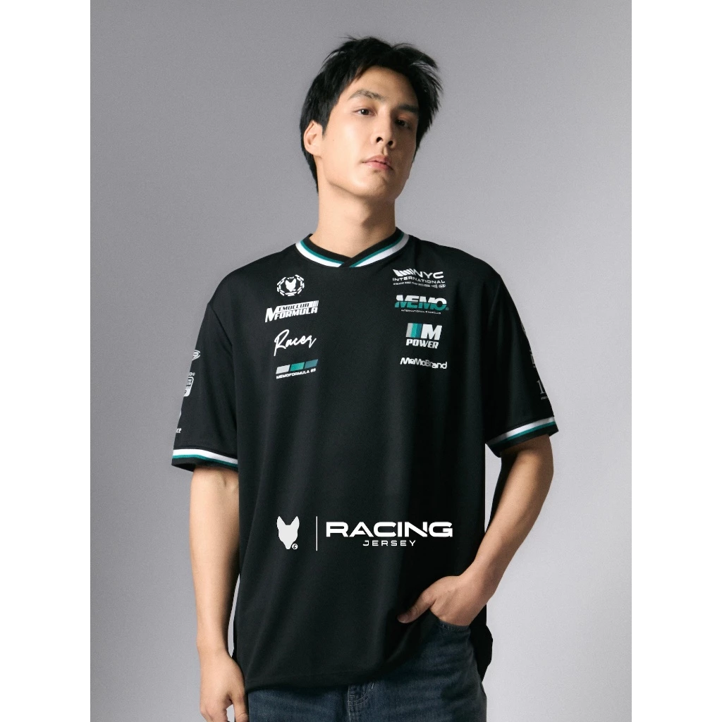 MeMo™ | Racing Jersey | เสื้อสปอร์ตเรซซิ่ง สกรีน Formula ผ้าพรีเมียมโพลีเอสเตอร์ ใส่สบาย ทรง Unisex