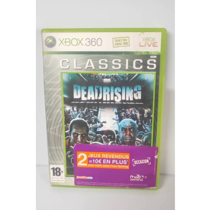 แผ่นเกมส์ XBOX 360 Game : Dead Rising : XBOX 360 PAL