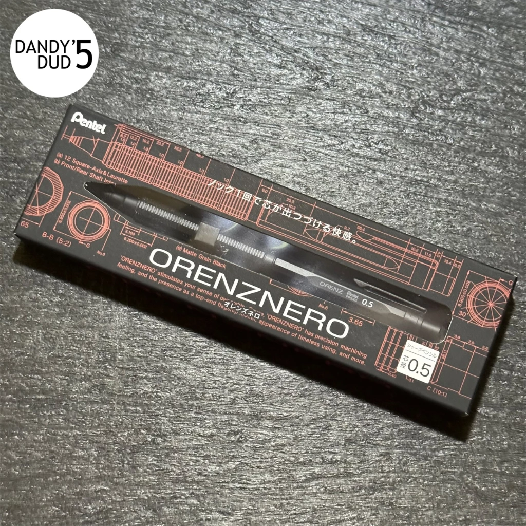 Pentel Orenz Nero ดินสอกด ขนาด 0.5 mm