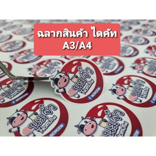 สติ๊กเกอร์ Inkjet กระดาษขาวมัน เงา A4, A3, และ A3+ บรรจุ 100 แผ่น (Superior Label)