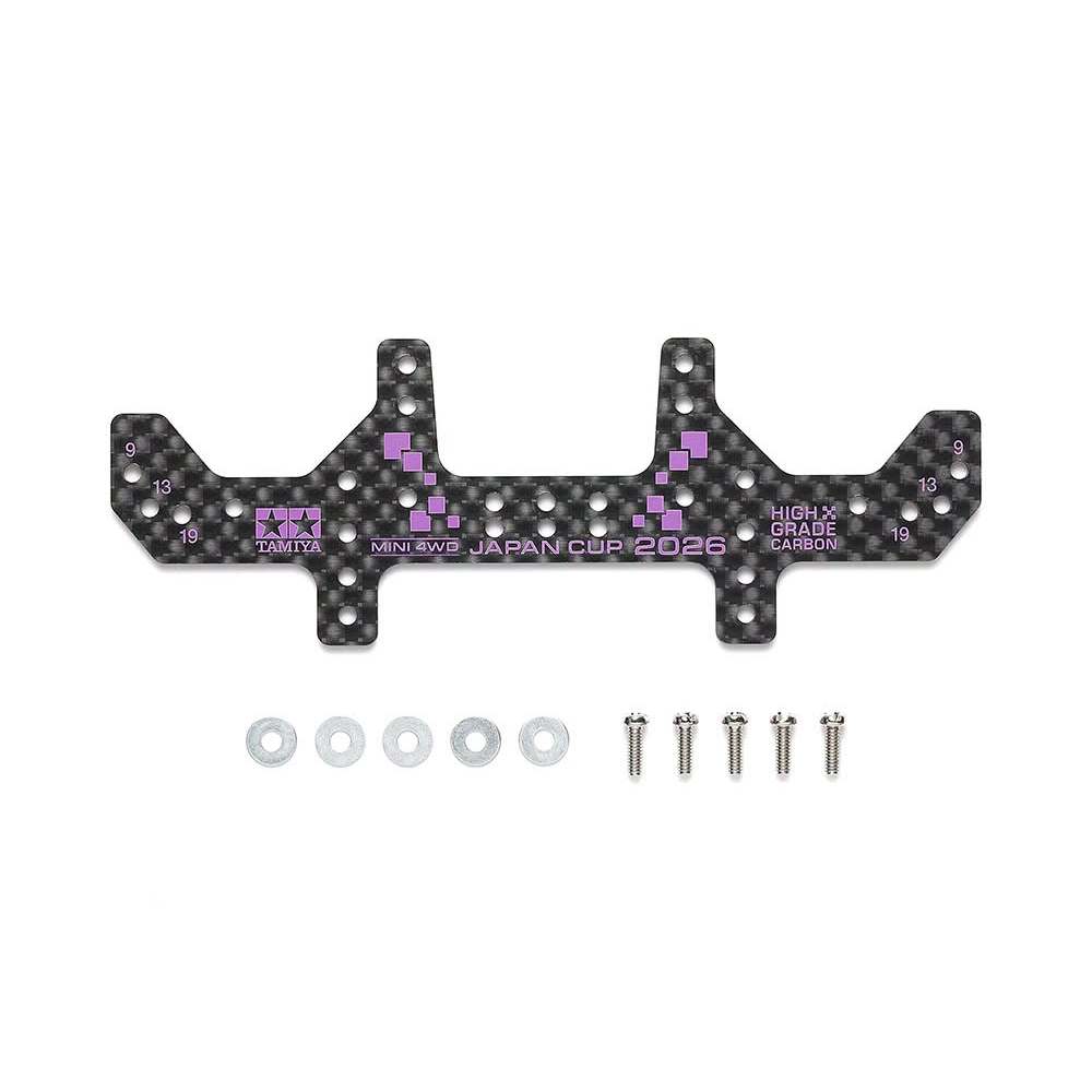 TAMIYA 95187 HG CARBON REAR MULTI ROLLER SETTING STAY (1.5mm) J-CUP 2026