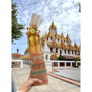 ✨ถวายได้ตลอดปี✨*สินค้ามีปัญหาใดๆรีบแชทแจ้งร้านนะคะ🙏🏼*เทียนพรรษา เทียนถวายพระ มีหลายขนาด