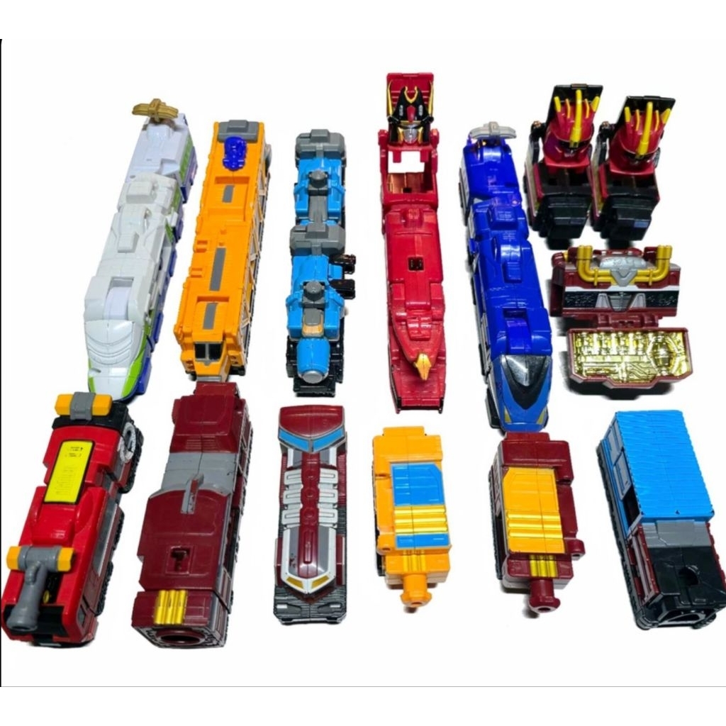 dx sentai อะไหล่ ขบวนการรถไฟ toqger มือสองญี่ปุ่น มีรอยตามภาพ