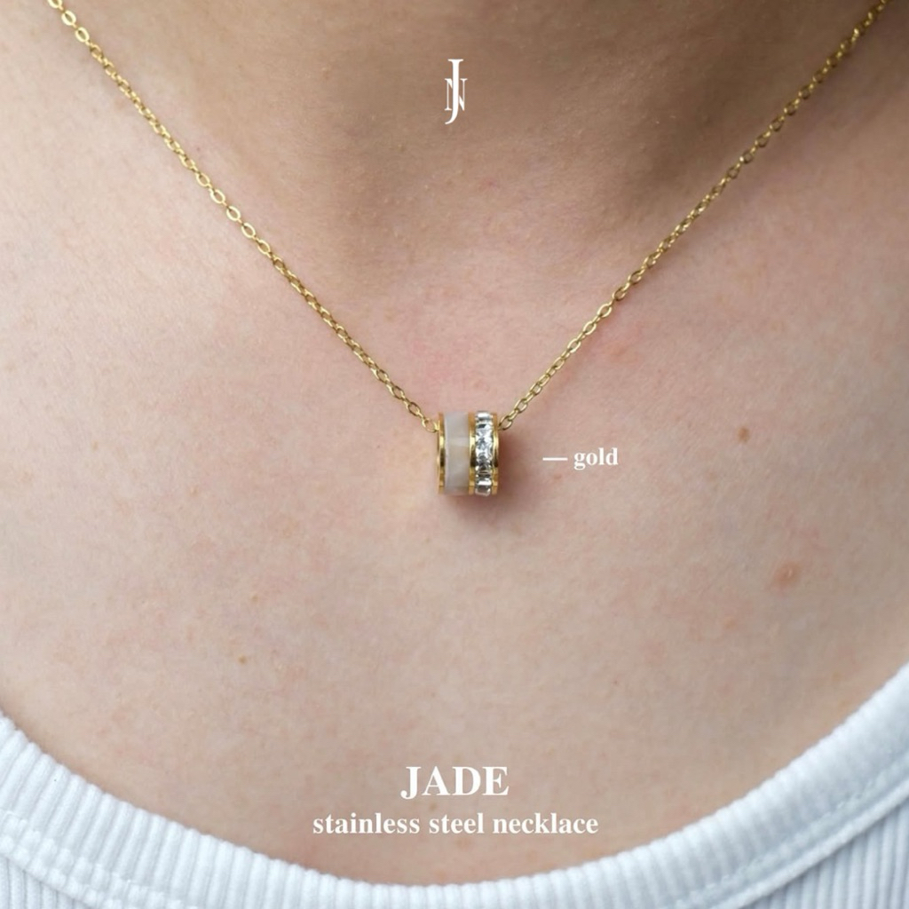 𝐉𝐀𝐃𝐄 𝐍𝐄𝐂𝐊𝐋𝐀𝐂𝐄  (Stainless steel)