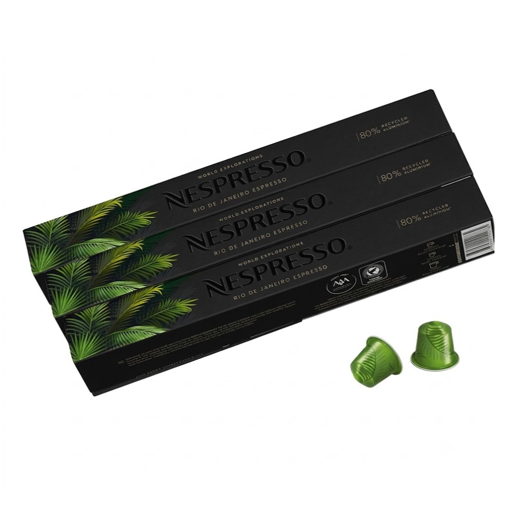 Nespresso WORLD Explorations Rio De JANEIRO Espresso Ground Coffee เนสเพรสโซ เอสเพรสโซ กาแฟคั่วบด แค