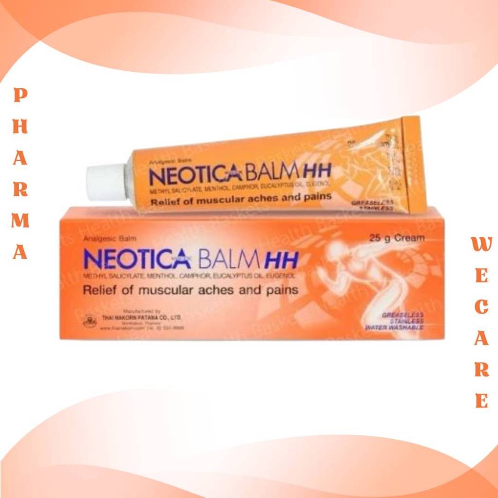 *ยกโหล Neotica balm HH ครีมแก้ปวด คลายกล้ามเนื้อ นีโอติก้า ปาล์ม