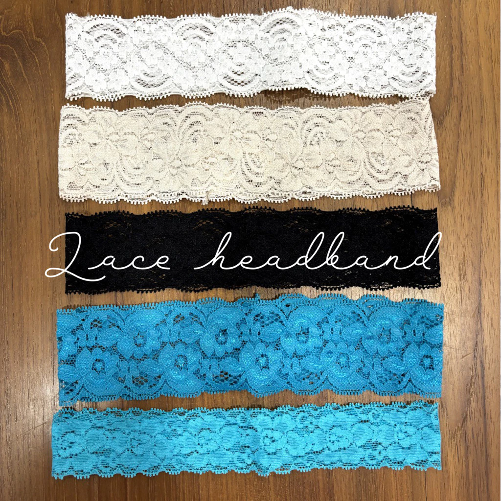 Lace headband ที่คาดผมลูกไม้ น่ารักมาก