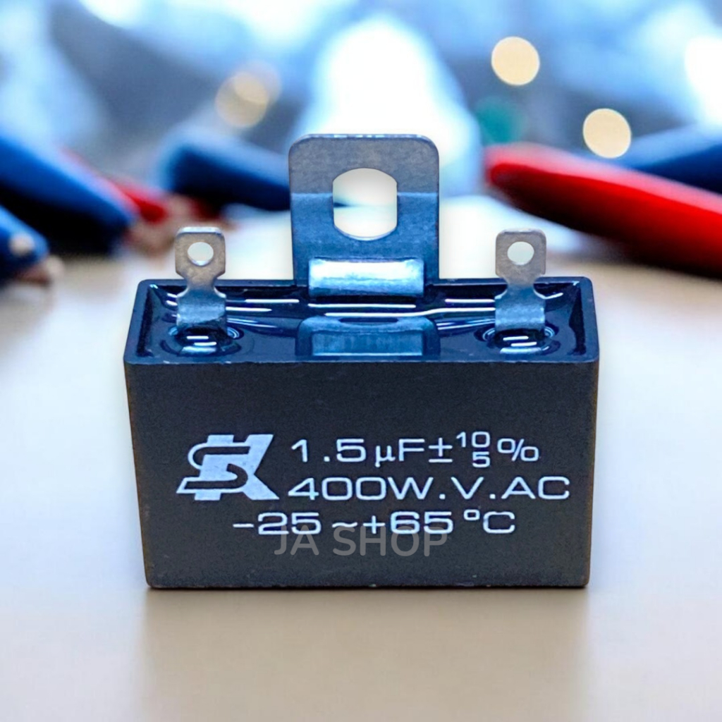 🍀SK แท้ คาปาซิเตอร์ capacitor พัดลม 1.5uF 1.8uF รหัส A2
