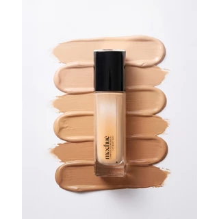 รองพื้นมาชู แบบขวด 30 กรัม[ติดทน ปกปิด ไม่ขุย] Machue Complex Foundation มี 6 สี เฉดเข้ากับคนไทย ขาวมาก ถึง ผิวสีน้ำผึ้ง