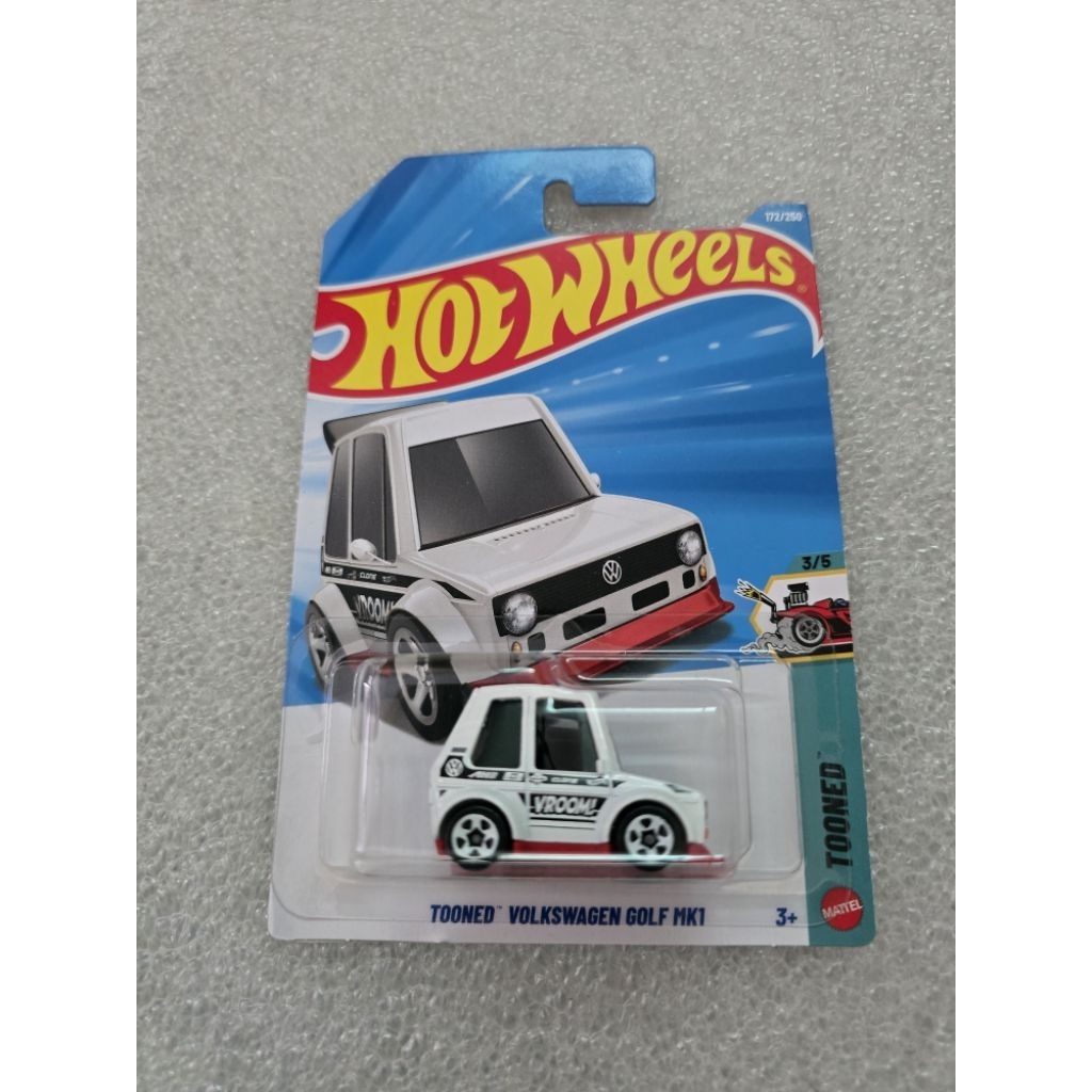 Hotwheels tooned volkswagen golf mk1