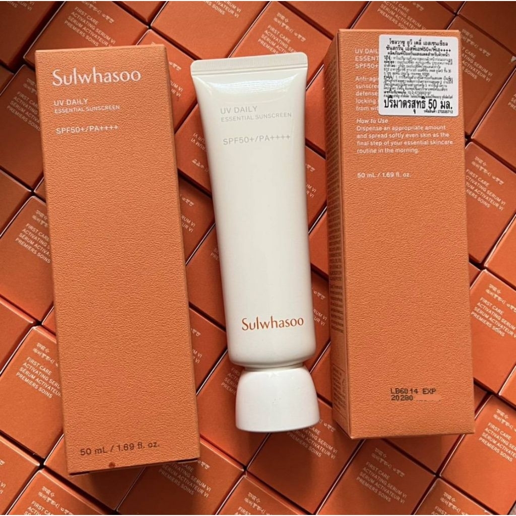 ครีมกันแดด Sulwhasoo UV Daily Essential Sunscreen Multi-ProtectionSPF 50+/PA++++ ขนาด 50 ml