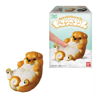 (พร้อมส่ง) MOCCHIRI KORORIN ♪ DOG - ฟิกเกอร์ Soft Vinyl น้องหมา (Bandai)