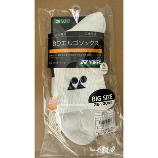 [ของแท้💯 พร้อมส่ง 🇯🇵] ถุงเท้า Yonex 3D Ergo Socks ข้อกลาง Made in Japan เกรดแข่งขัน นักกีฬาทีมชาติ