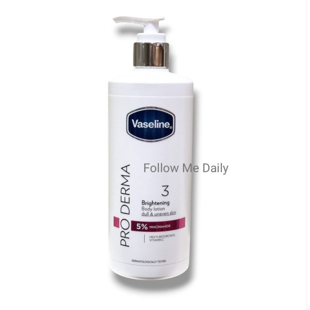Vaseline pro derma  body lotion 250 ml , จัมโบ้ 465 ml โลชั่นทาตัว วาสลีน โปร เดอร์มา