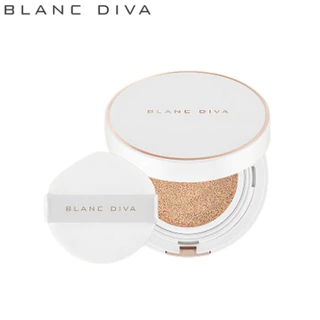 (clear stock) BLANC DIVA Gleam Coverage Cushion SPF50+ / PA+++ คุชชั่นเน้นงานผิว ปกปิด และกันแดด