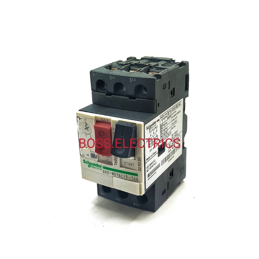 GV2 GV2-ME Schneider Motor Circuit Breaker GV2ME ตัวป้องกันมอเตอร์ GV2-ME08C GV2-ME14C GV2-ME16C
